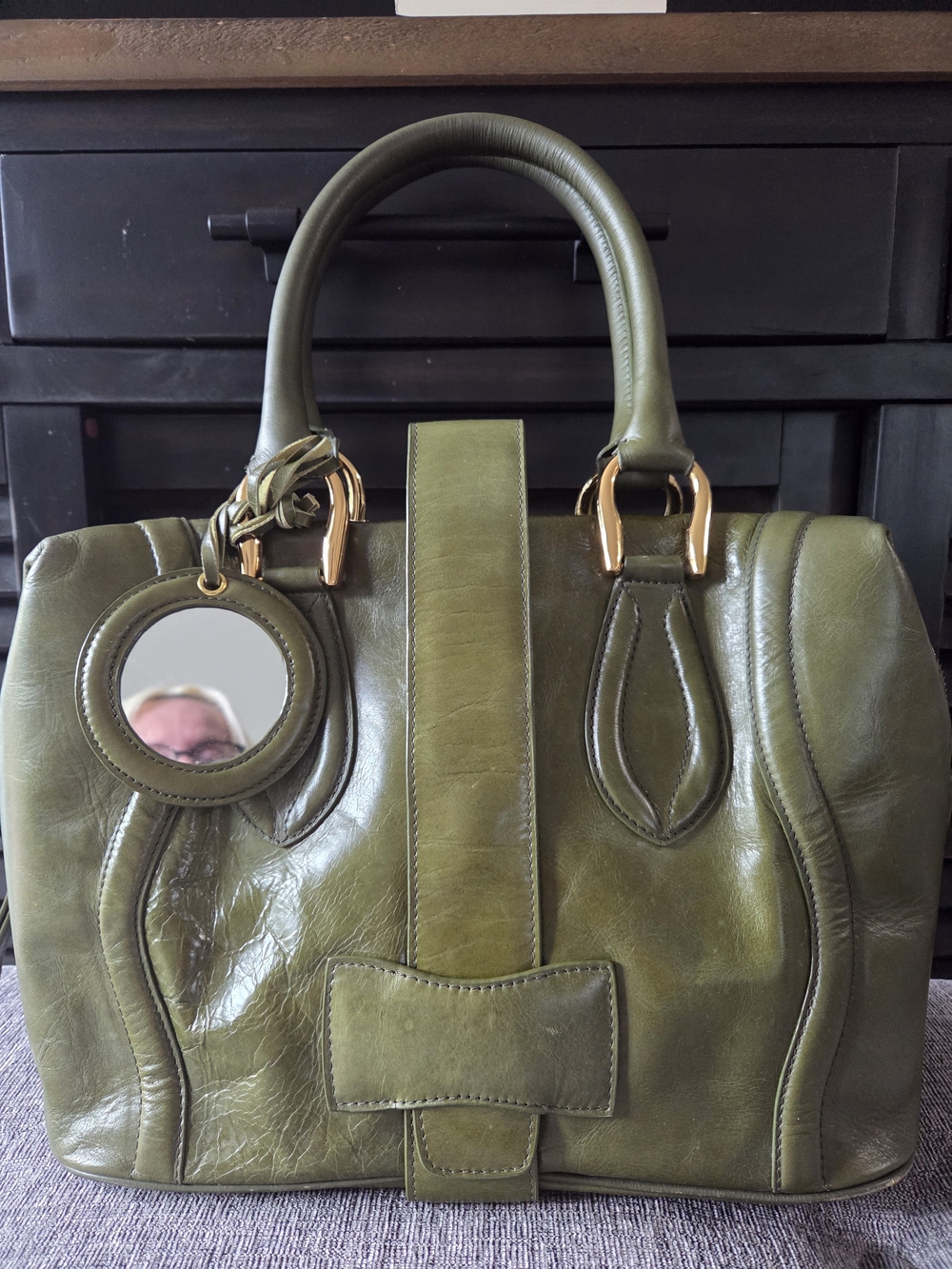 Vintage Balenciaga Chevre Hook Satchel Tote Bag